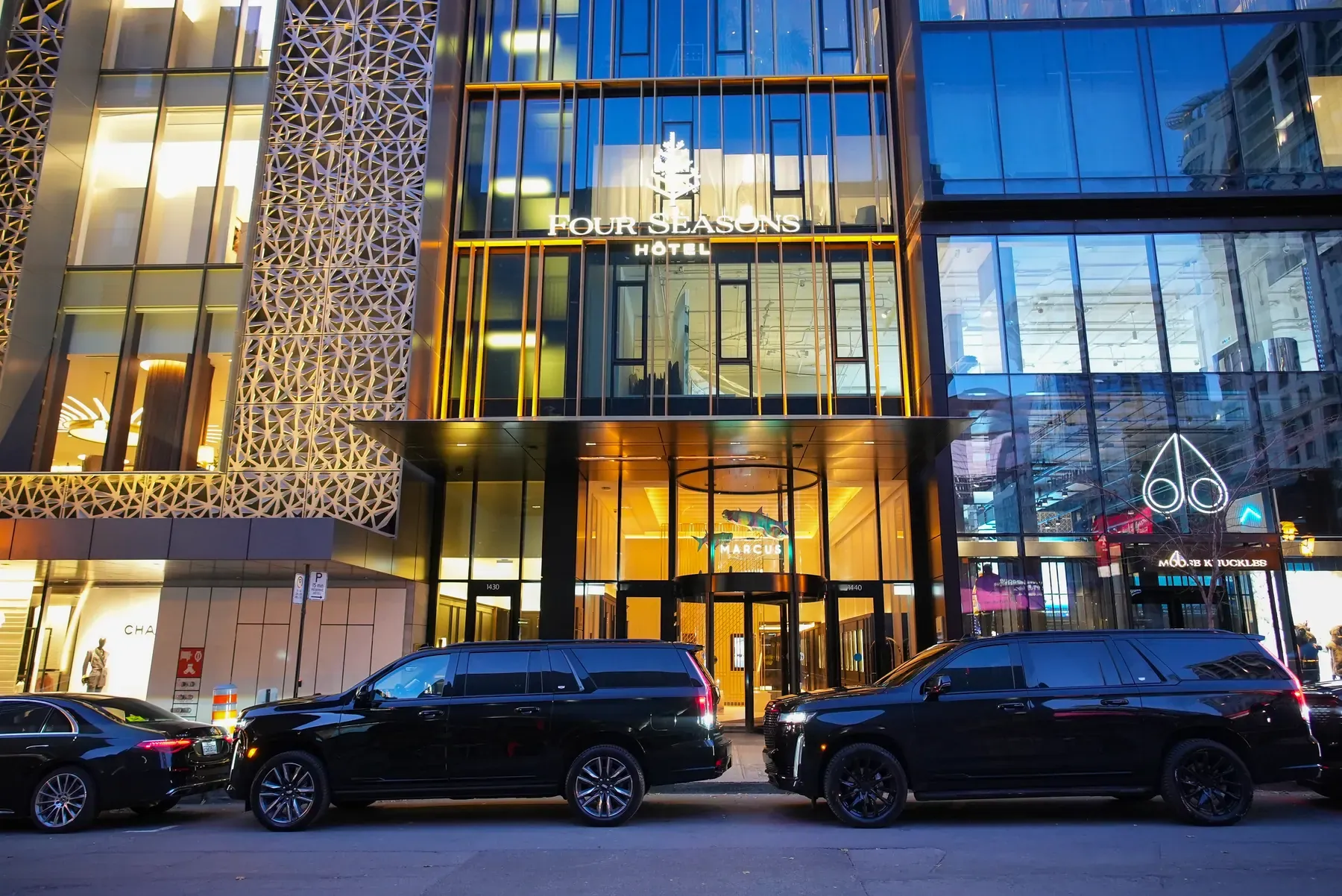 Véhicules avec chauffeur privé VIP Montréal