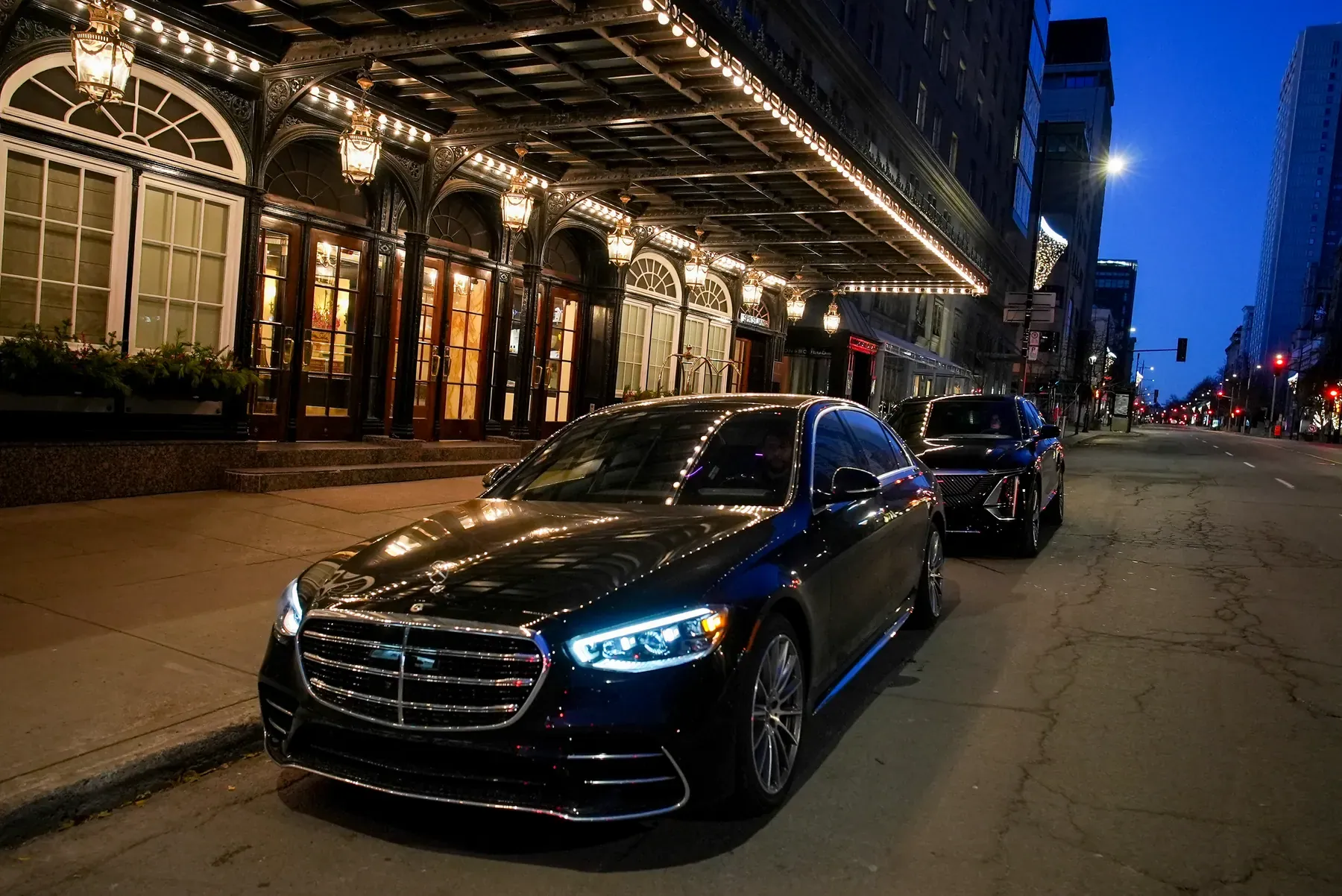 Véhicules avec chauffeur VIP Montréal